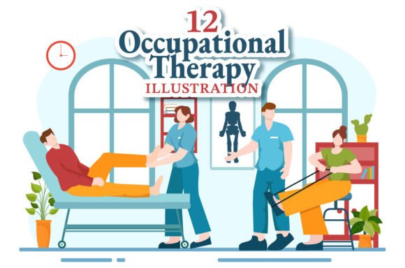 12 Occupational Therapy Illustration