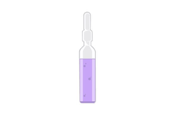Ampoule: A Clean, Quiet Medical Motif for Thoughtful Embroidery