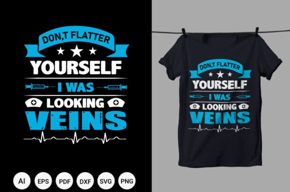 I Was Looking Veins T Shirt Design
