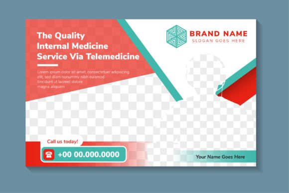 Internal Medicine Horizontal Flyer