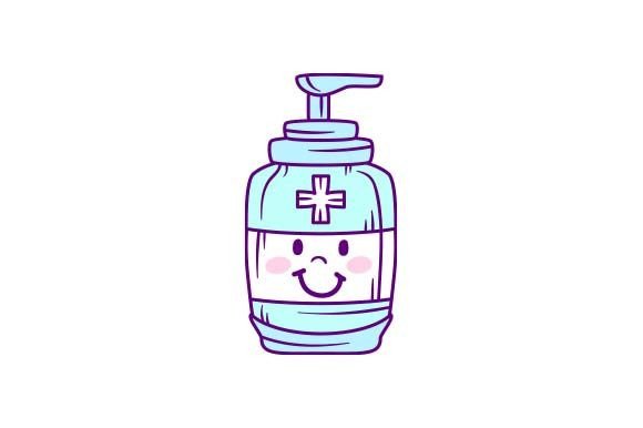 Kawaii Hand Sanitizer Bottle