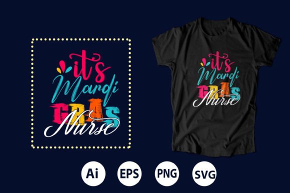 Mardi Gras T-shirt Design 04