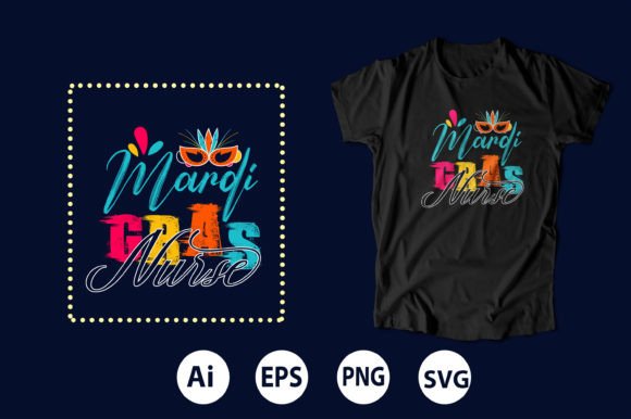 Mardi Gras T-shirt Design 05