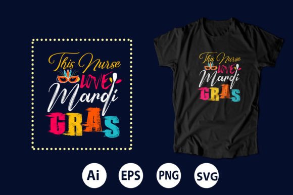 Mardi Gras T-shirt Design 06