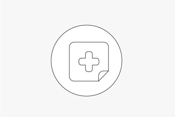Outline Nurse Medical Simple 6