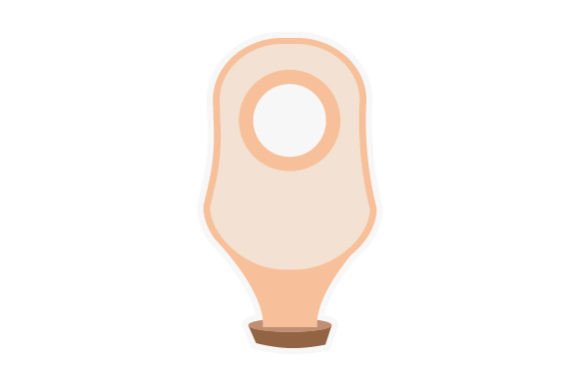 Stoma Bag Sticker: A Thoughtful Embroidery Design for Meaningful Makes