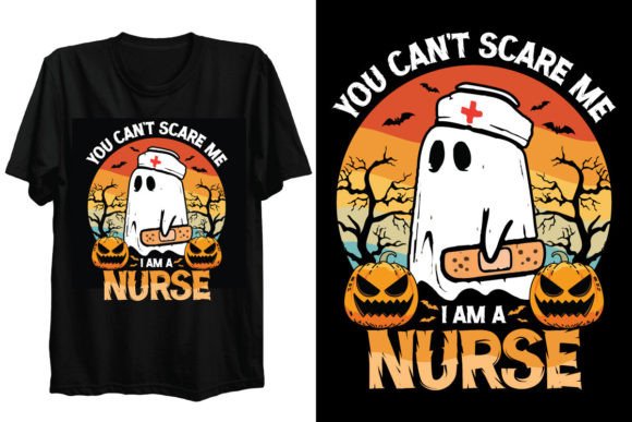 You Can’t Scare Halloween Nurse T Shirt
